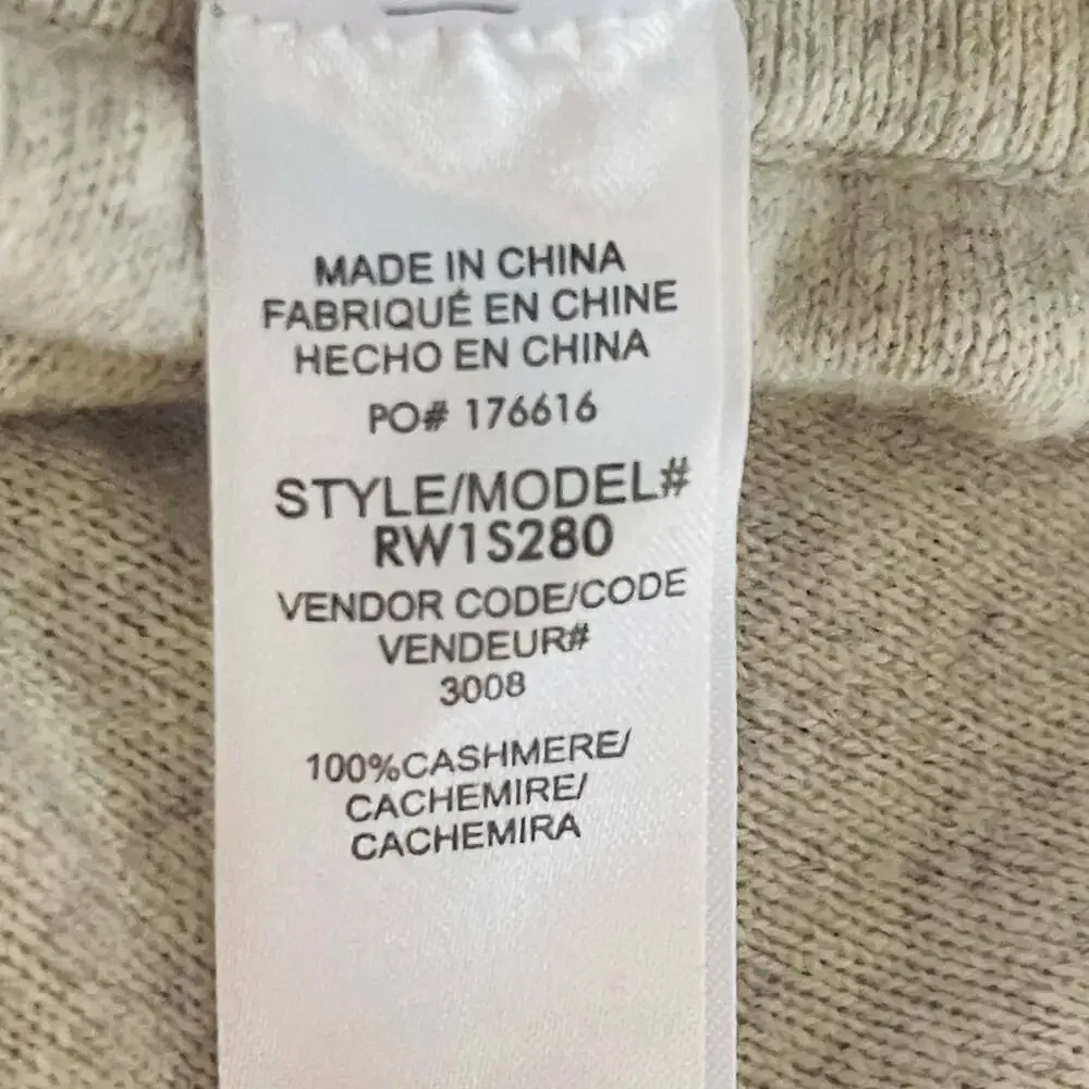 Splendid Collection Women's Cashmere Sweatpants Beige - Picture 8 of 8